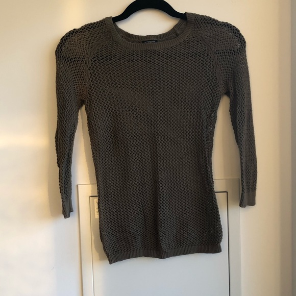 Ann Taylor Olive Knit Sweater - Picture 3 of 6